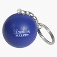 Lin Line Stress Ball Key Chain — view 3