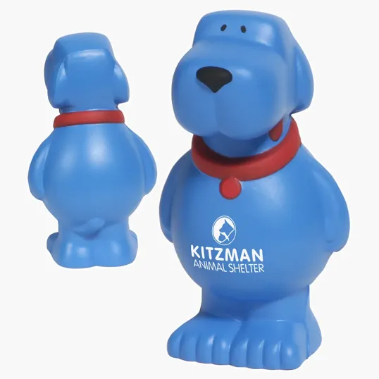 Cartoon Dog Polyurethane Stress Reliever — view 2