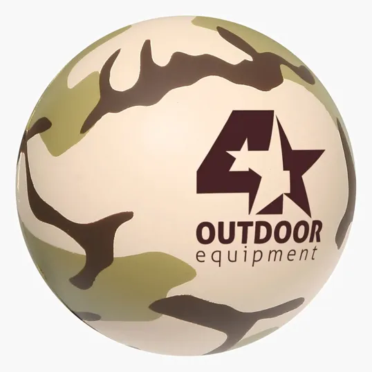 Lin Line Camouflage Stress Ball — view 3