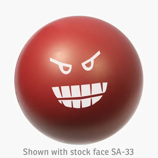 Lin Line Emoticon Stress Ball — view 6