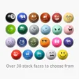 Lin Line Emoticon Stress Ball