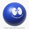 Lin Line Emoticon Stress Ball — view 3