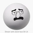 Lin Line Emoticon Stress Ball — view 23