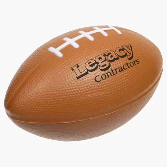 Lin Line Large Football Stress Reliever — view 4