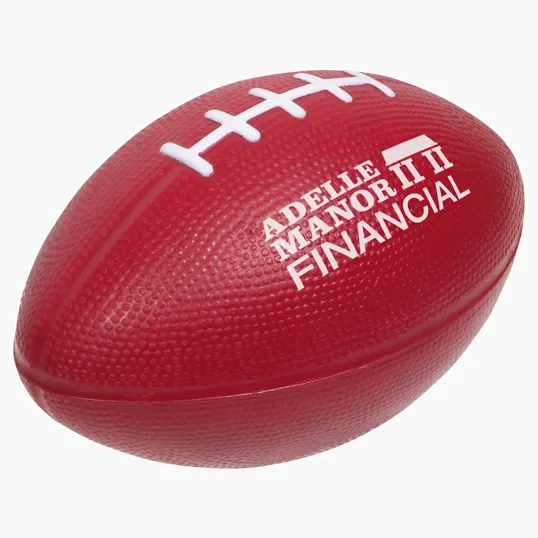 Lin Line Large Football Stress Reliever — view 5