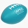 Lin Line Large Football Stress Reliever — view 13