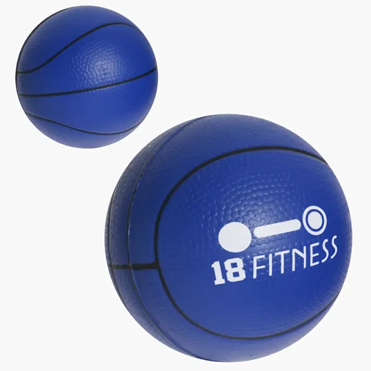 Lin Line Basketball Serenity Squishy™ Slo-Release Stress Reliever — view 2