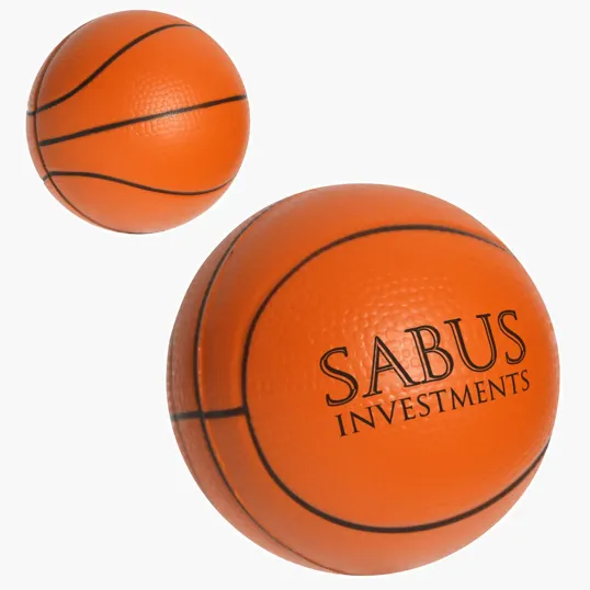 Lin Line Basketball Serenity Squishy™ Slo-Release Stress Reliever — view 3