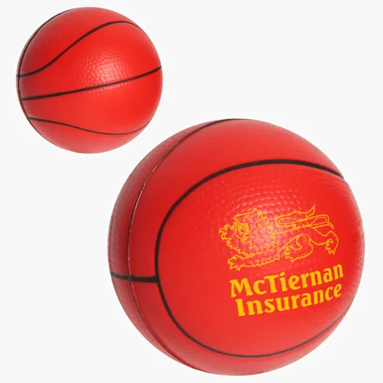 Lin Line Basketball Serenity Squishy™ Slo-Release Stress Reliever — view 4
