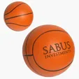 Lin Line Basketball Serenity Squishy™ Slo-Release Stress Reliever — view 3