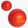 Lin Line Basketball Serenity Squishy™ Slo-Release Stress Reliever — view 4