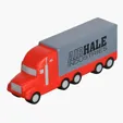 Lin Line Semi Truck Stress Reliever — view 4