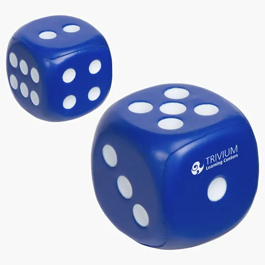 Lin Line Dice Stress Reliever — view 2