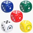 Lin Line Dice Stress Reliever