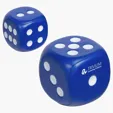 Lin Line Dice Stress Reliever — view 2