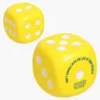 Lin Line Dice Stress Reliever — view 6