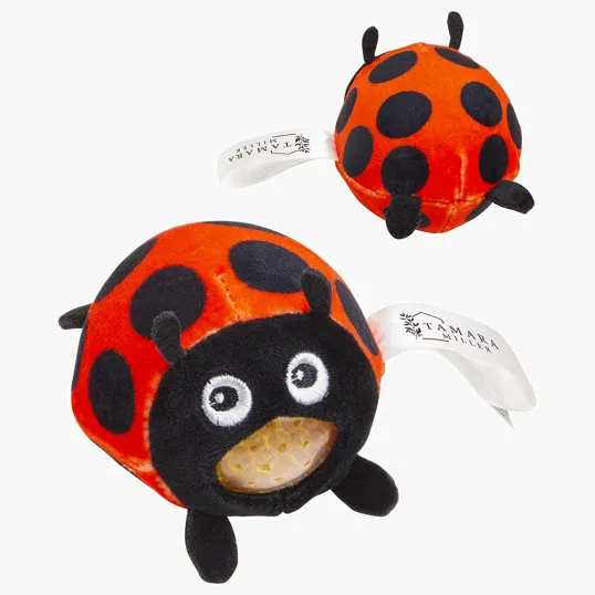 Stress Busters™ Ladybug Plush Stress Reliever