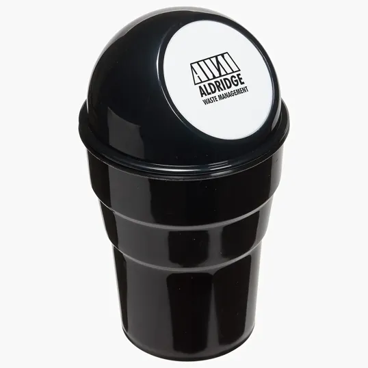 Ariel Car Caddy Mini Cup Holder Trash Can — view 2