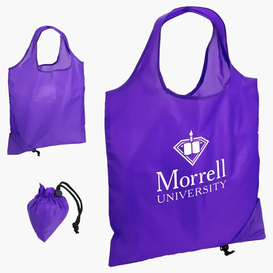 Ariel Bazaar RPET Folding Reusable Tote Bag — view 5