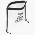 Ariel Clear Vinyl Drawstring Bag — view 2