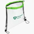 Ariel Clear Vinyl Drawstring Bag — view 4