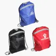 Cyclone Mesh Curve Polyester Drawstring Bag