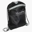 Cyclone Mesh Curve Polyester Drawstring Bag — view 2