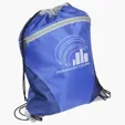 Cyclone Mesh Curve Polyester Drawstring Bag — view 3