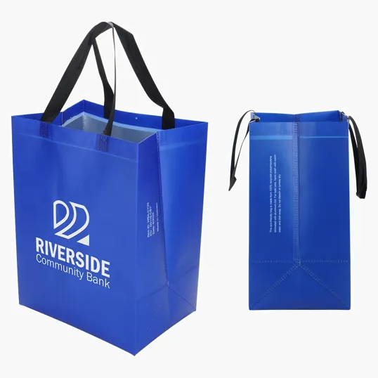 Calypso Recycled Non-Woven Insulated Tote — view 3