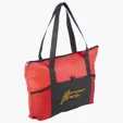 Ariel Feather Flight Non-Woven Zipper Tote Bag — view 3