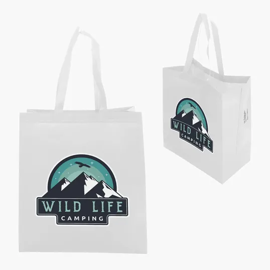 Freeport Recycled Non-Woven Polypropylene Tote — view 7
