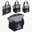 Ariel Glacier Convertible Polyester Cooler Bag — view 3