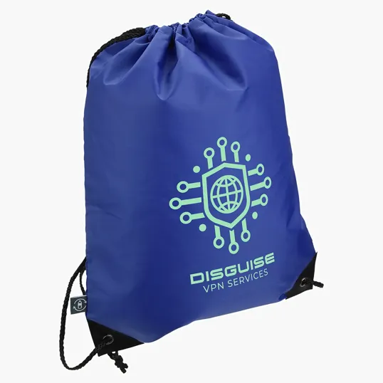 Ariel Grab 'N Go RPET Drawstring Bag — view 3