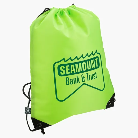 Ariel Grab 'N Go RPET Drawstring Bag — view 4