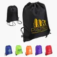 Ariel Grab 'N Go RPET Drawstring Bag