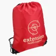 Ariel Grab 'N Go RPET Drawstring Bag — view 6