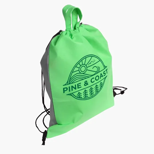 Ariel Glide Right Non-Woven Drawstring Bag — view 4