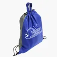 Ariel Glide Right Non-Woven Drawstring Bag — view 3