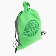 Ariel Glide Right Non-Woven Drawstring Bag — view 4