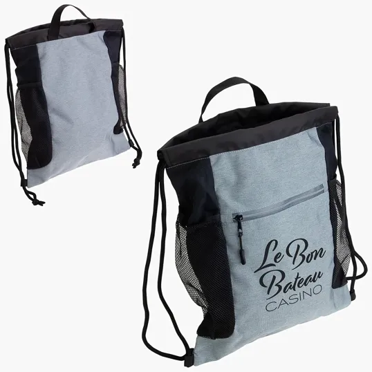 Greystone Polycanvas Drawstring Bag — view 3