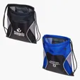 Ariel Jumbo Globetrotter Mesh Fabric Drawstring Bag