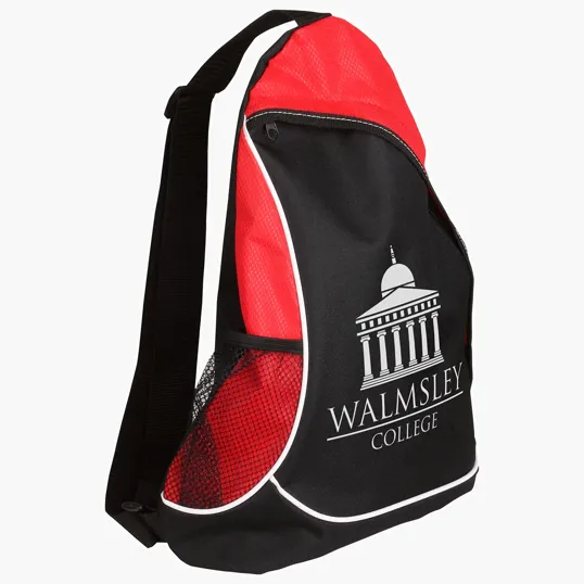 Ariel Natural Curve Sling Backpack, 600D Polyester — view 3