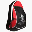 Ariel Natural Curve Sling Backpack, 600D Polyester — view 3
