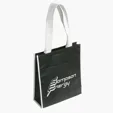 Peak Non-Woven Tote Bag with Pocket — view 2