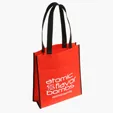 Peak Non-Woven Tote Bag with Pocket — view 8