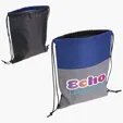 Quill Non-Woven/Nylon Drawstring Bag — view 3