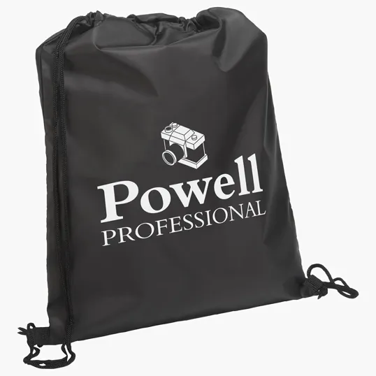 Quick Sling Polyester Budget Drawstring Bag — view 2