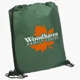 Quick Sling Polyester Budget Drawstring Bag — view 4
