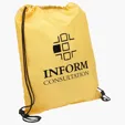 Quick Sling Polyester Budget Drawstring Bag — view 10