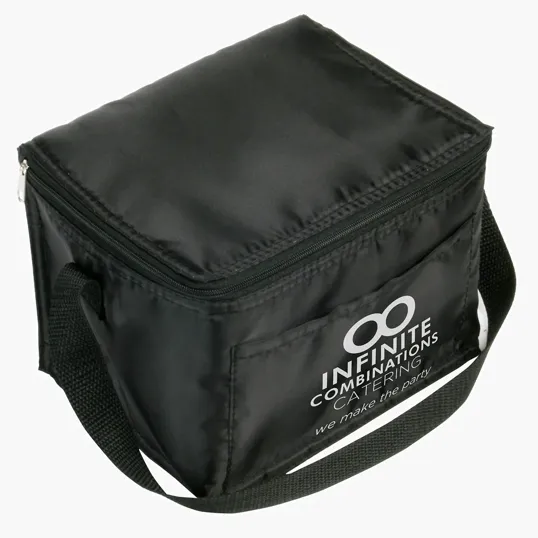 Ariel Snow Roller 6-Pack Polyester Cooler Bag — view 2